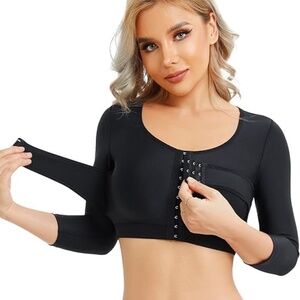 LANCS Arm Shapers for Women Front Closure Post Surgery Bra - Size L
